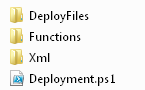 Deployment Folder Structure